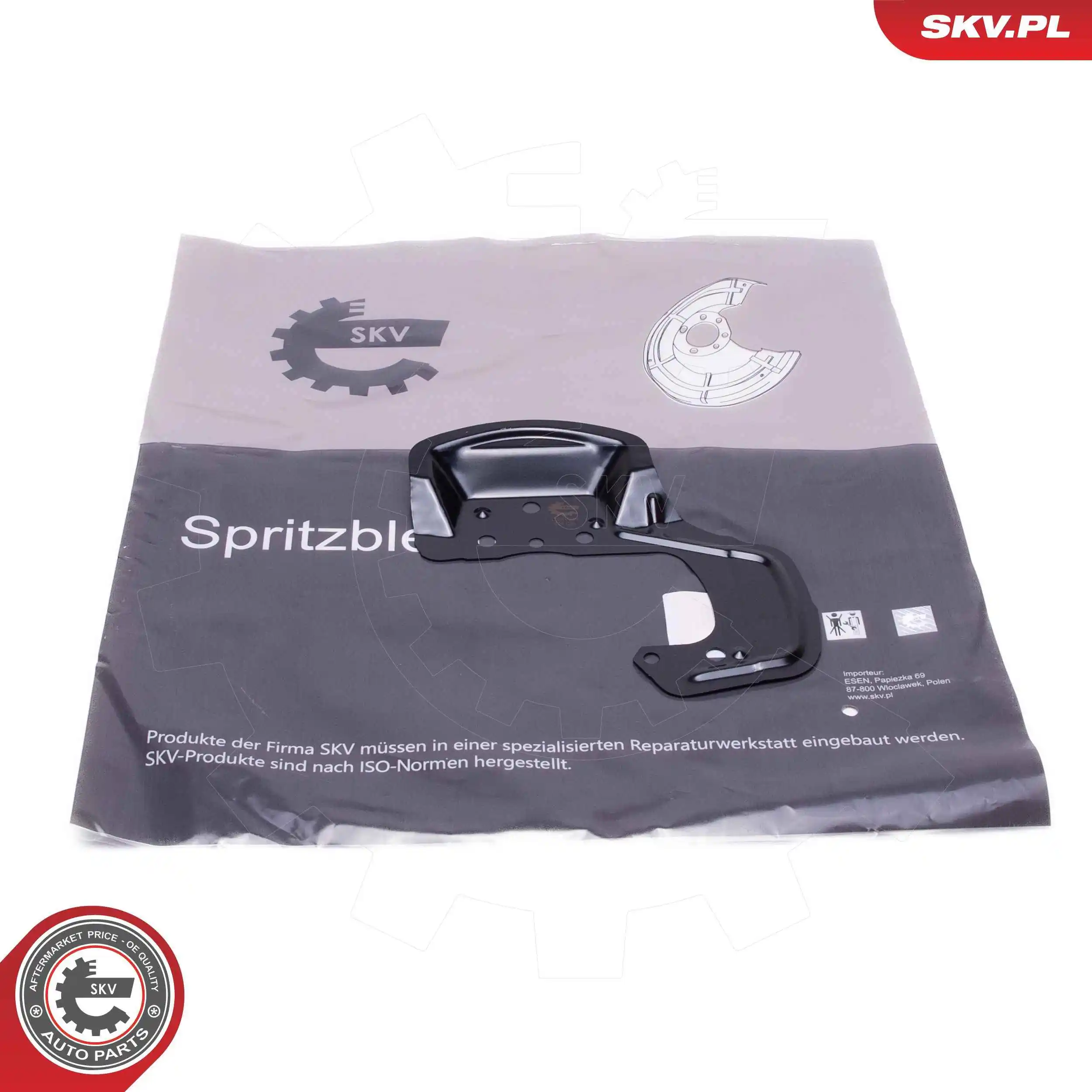 Splash Guard, brake disc